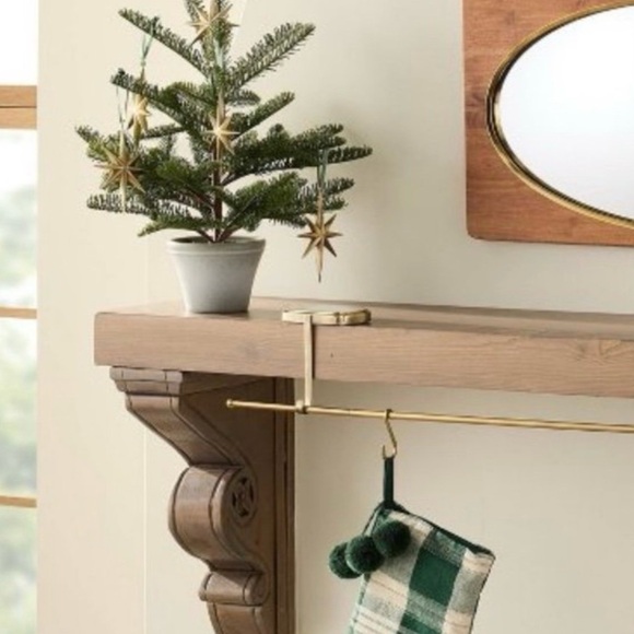 Hearth & Hand with Magnolia 2025 Holiday Brass Gold Star Christmas Ornament NEW - Picture 3 of 3